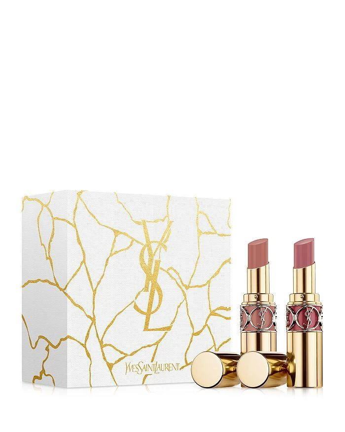 商品Yves Saint Laurent|Rouge Volupté Shine Nude Lipstick Balm Duo ($86 value),价格¥330,第1张图片