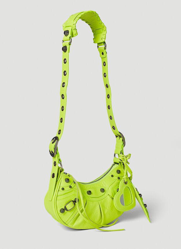 商品Balenciaga|Le Cagole XS Shoulder Bag in Yellow,价格¥18564,第4张图片详细描述