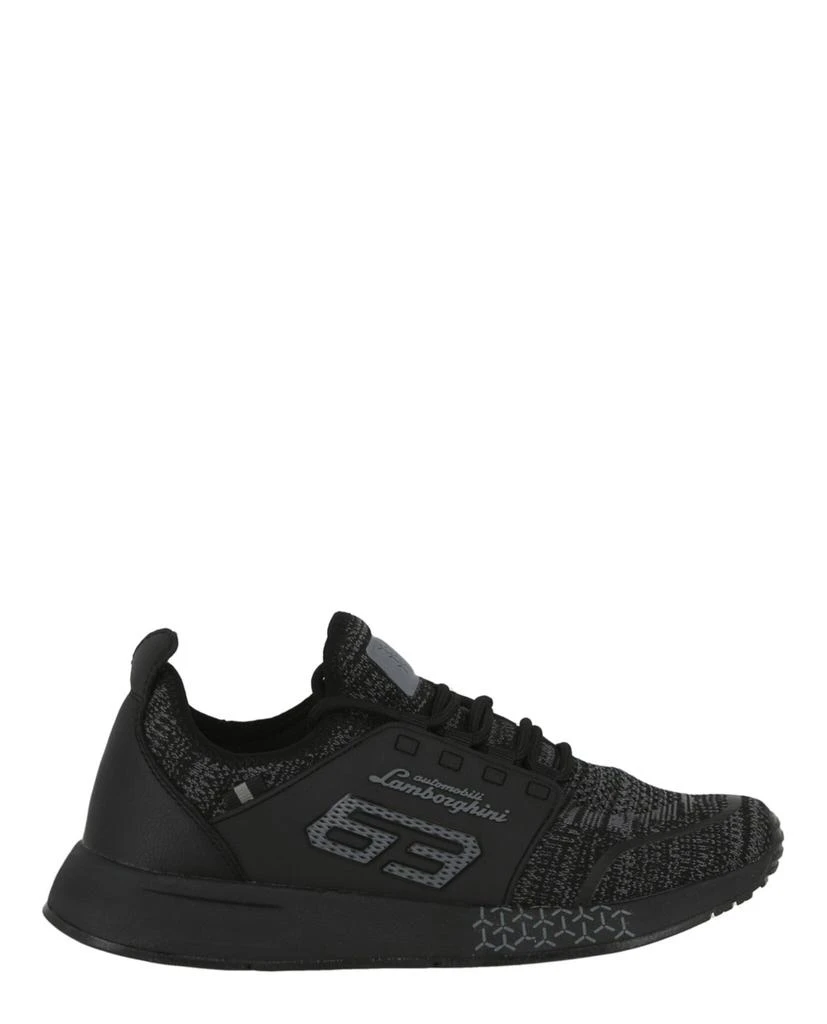 商品Lamborghini|Knit Logo Low-Top Sneakers,价格¥737,第1张图片