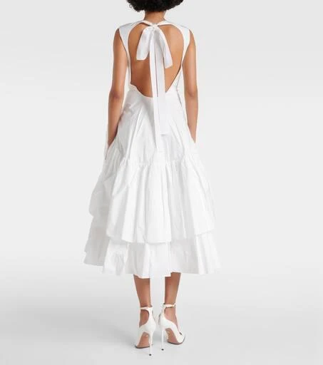 商品ROKSANDA|Bridal Radica taffeta midi dress,价格¥16455,第3张图片详细描述