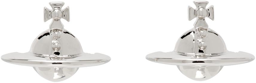 Silver Orb Earrings商品第1张图片规格展示