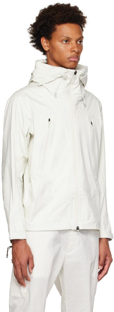 SSENSE Exclusive White Creas Jacket商品第2张图片规格展示