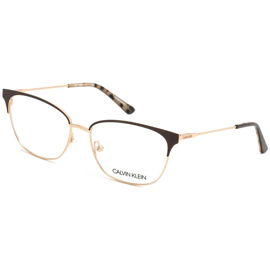 商品Calvin Klein|Calvin Klein Ladies Brown Square Eyeglass Frames CK1810820052,价格¥281,第1张图片