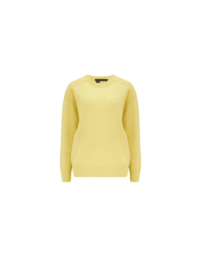 商品360 Cashmere|360 Cashmere Alma Crew Neck Pullover S, Colour: Lemongrass,价格¥1100,第1张图片