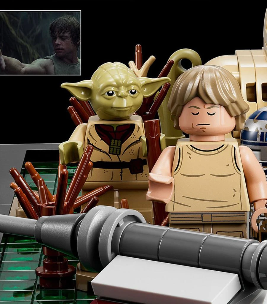 商品LEGO|Star Wars Dagobah Jedi Training Diorama 75330,价格¥745,第4张图片详细描述