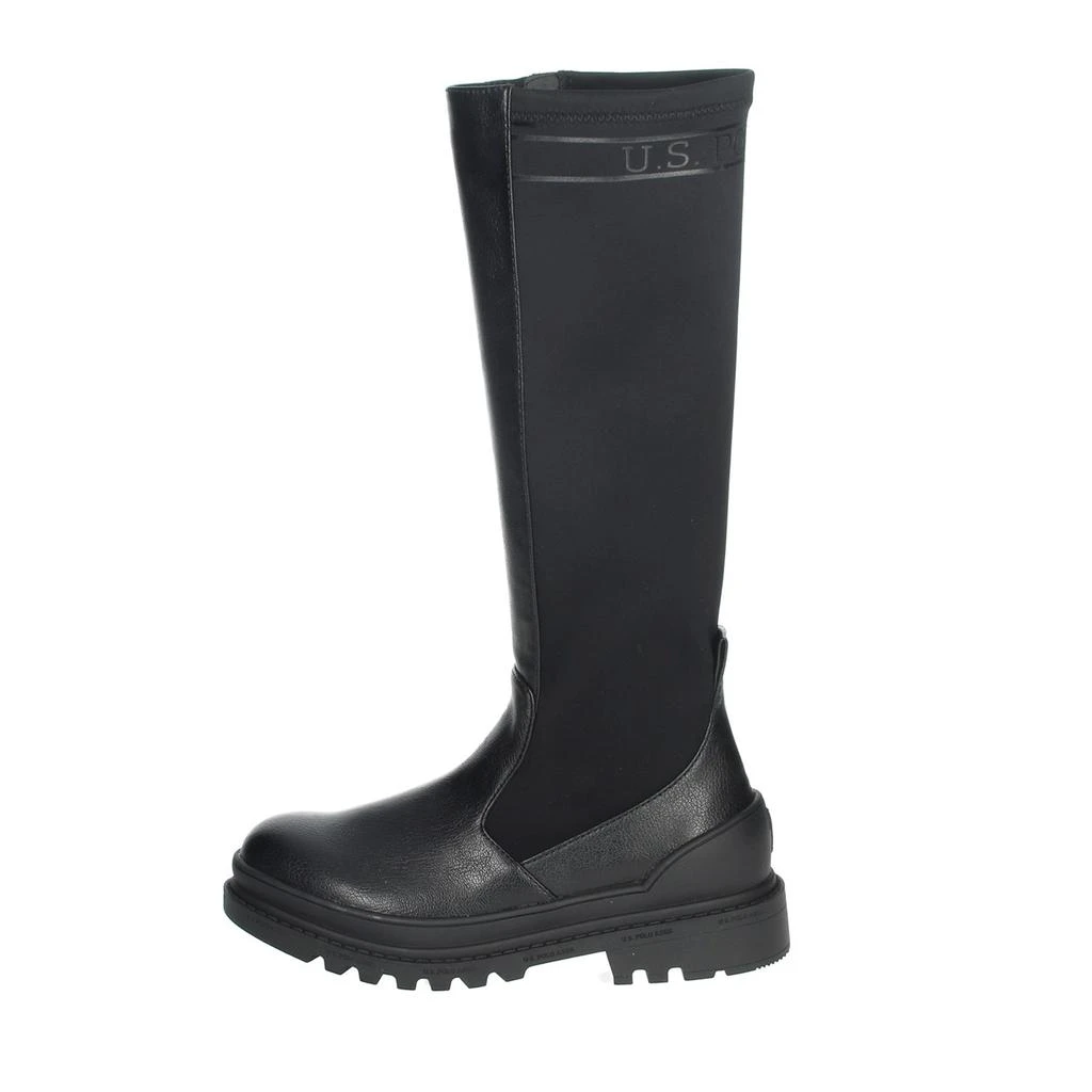 商品U.S. POLO ASSN.|u.s. polo assn Boots Women Black Pelle Sintetico/tessuto,价格¥536,第1张图片