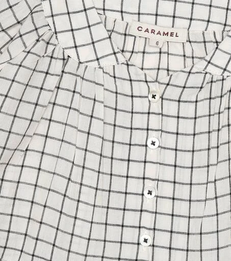商品Caramel|Victoria格纹棉质衬衫,价格¥667,第3张图片详细描述