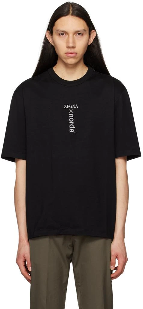 商品Zegna|Black norda Edition T-Shirt,价格¥1417,第1张图片