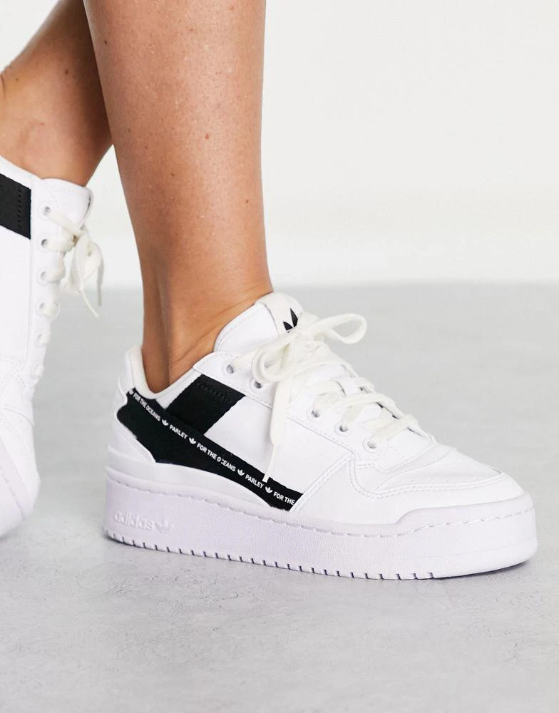 商品Adidas|adidas Originals Forum Bold trainers in white with black details,价格¥800,第1张图片