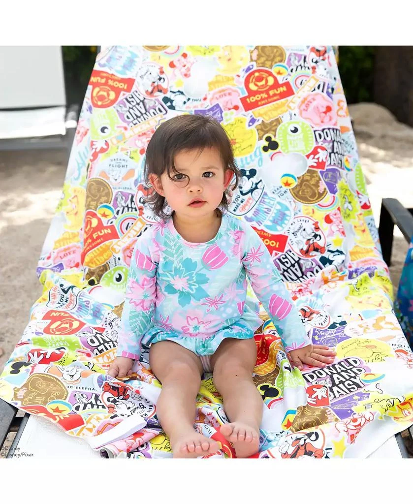 商品Bumkins|Baby Disney 100 Years Happy Faces Lightweight Roll and Go Blanket,价格¥279,第5张图片详细描述