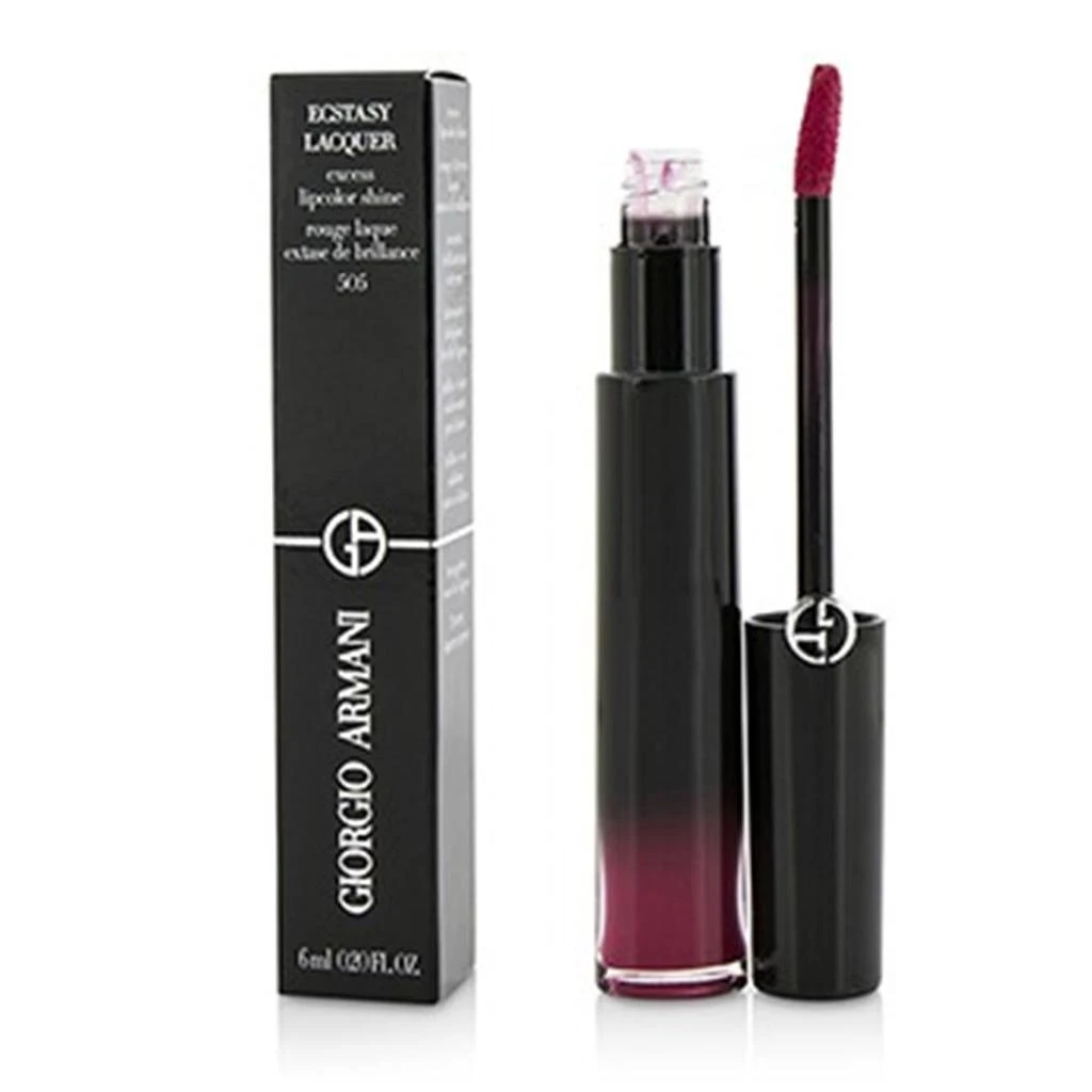 商品Giorgio Armani|Giorgio Armani 199274 0.2 oz Ecstasy Lacquer Excess Lipcolor Shine - No. 505 Crescendo,价格¥402,第1张图片