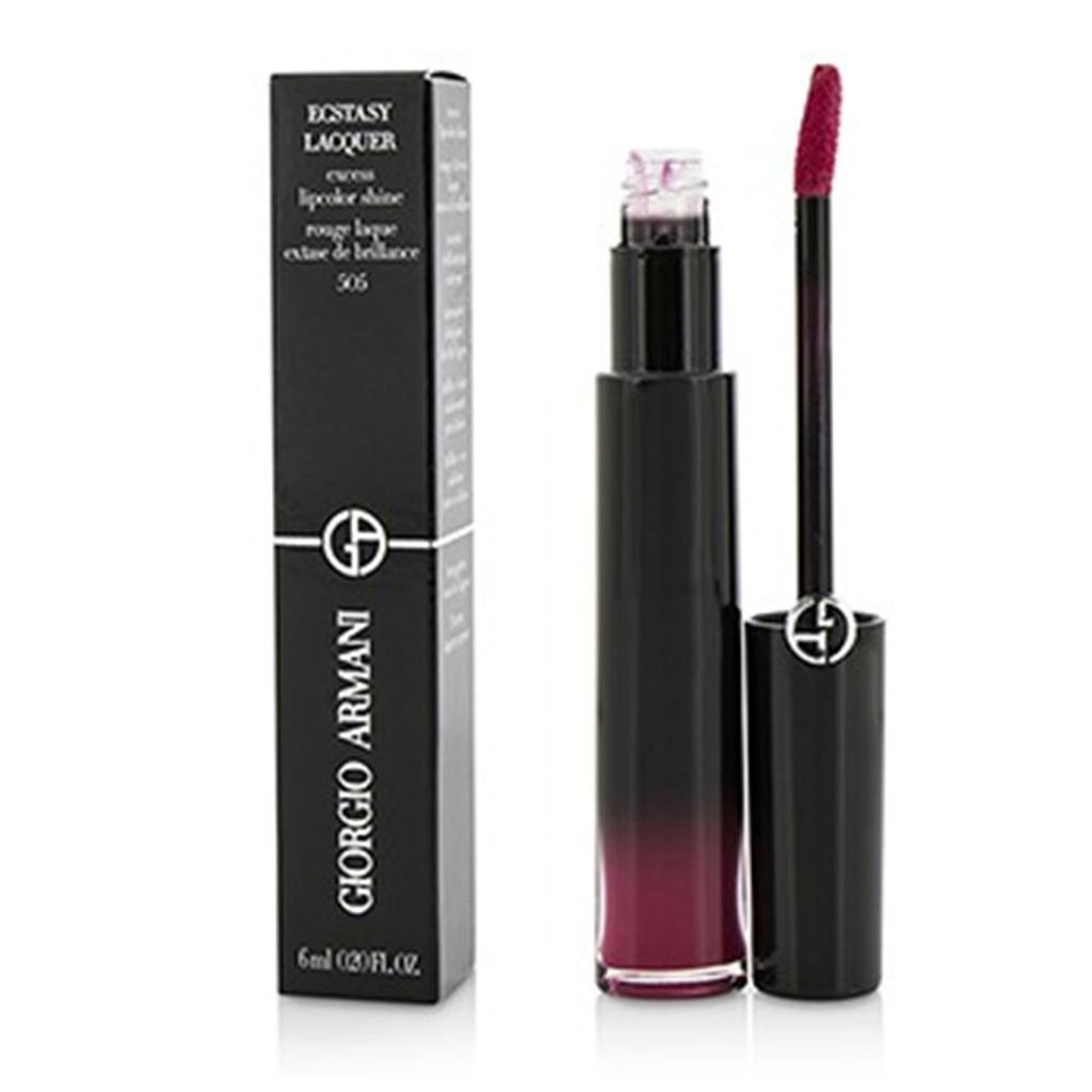 商品Giorgio Armani|Giorgio Armani 199274 0.2 oz Ecstasy Lacquer Excess Lipcolor Shine - No. 505 Crescendo,价格¥233,第1张图片