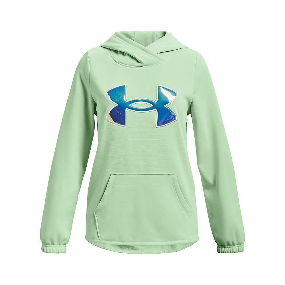 商品Under Armour|Girls' Armour Fleece Irdsnt BL Hoodie,价格¥169,第1张图片