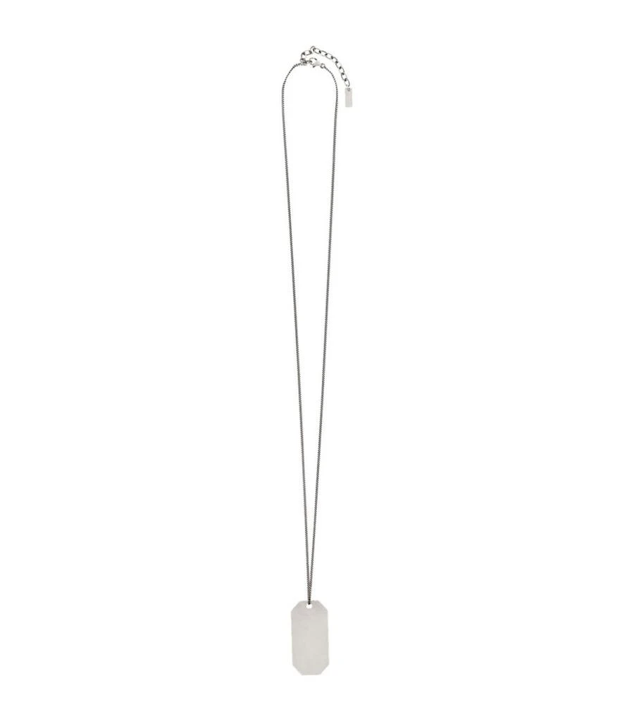 商品Yves Saint Laurent|Military Tag Necklace,价格¥3162,第2张图片详细描述