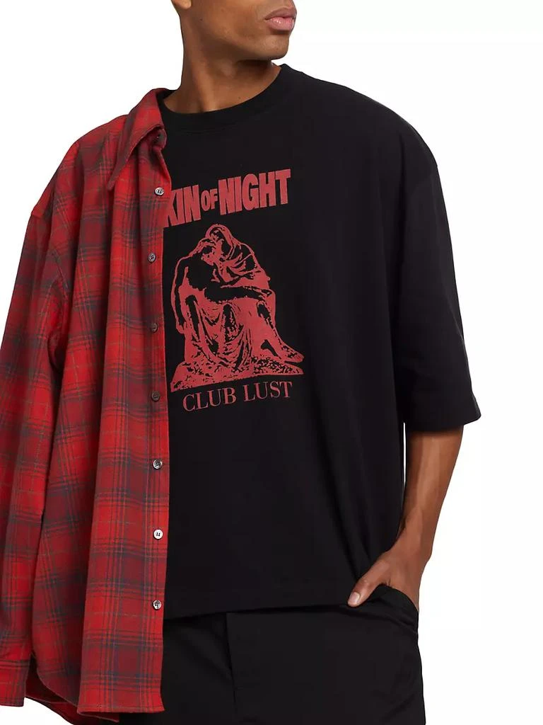 Skin Of Night Buffalo Oversized T-Shirt 商品