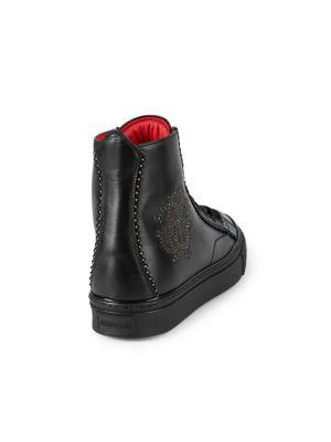 商品Roberto Cavalli|Logo High-Top Sneakers,价格¥1167,第3张图片详细描述