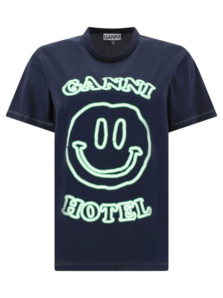 商品Ganni|"Ganni Hotel" t-shirt,价格¥697,第1张图片