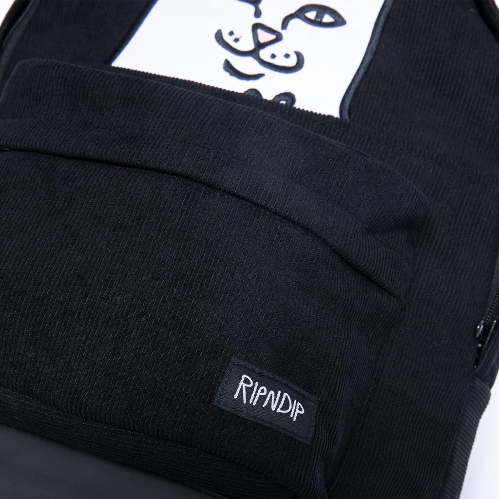 Lord Nermal Corduroy Backpack (Black)商品第5张图片规格展示