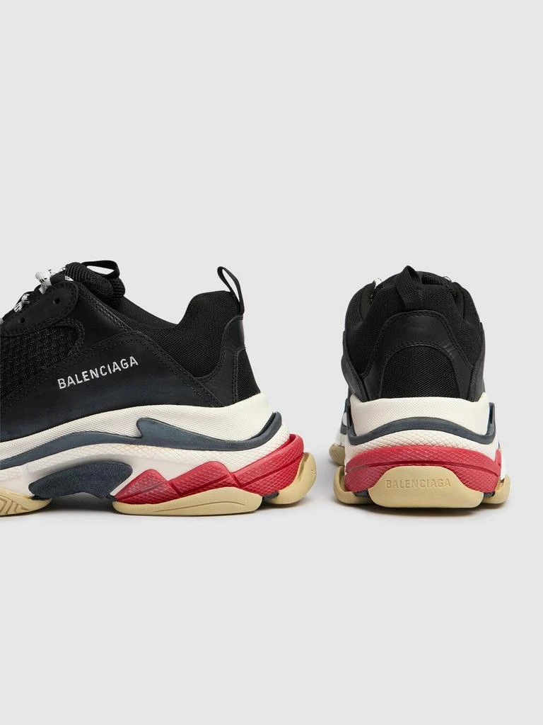 商品Balenciaga|Triple S Suede Leather & Mesh Sneakers,价格¥8461,第3张图片详细描述