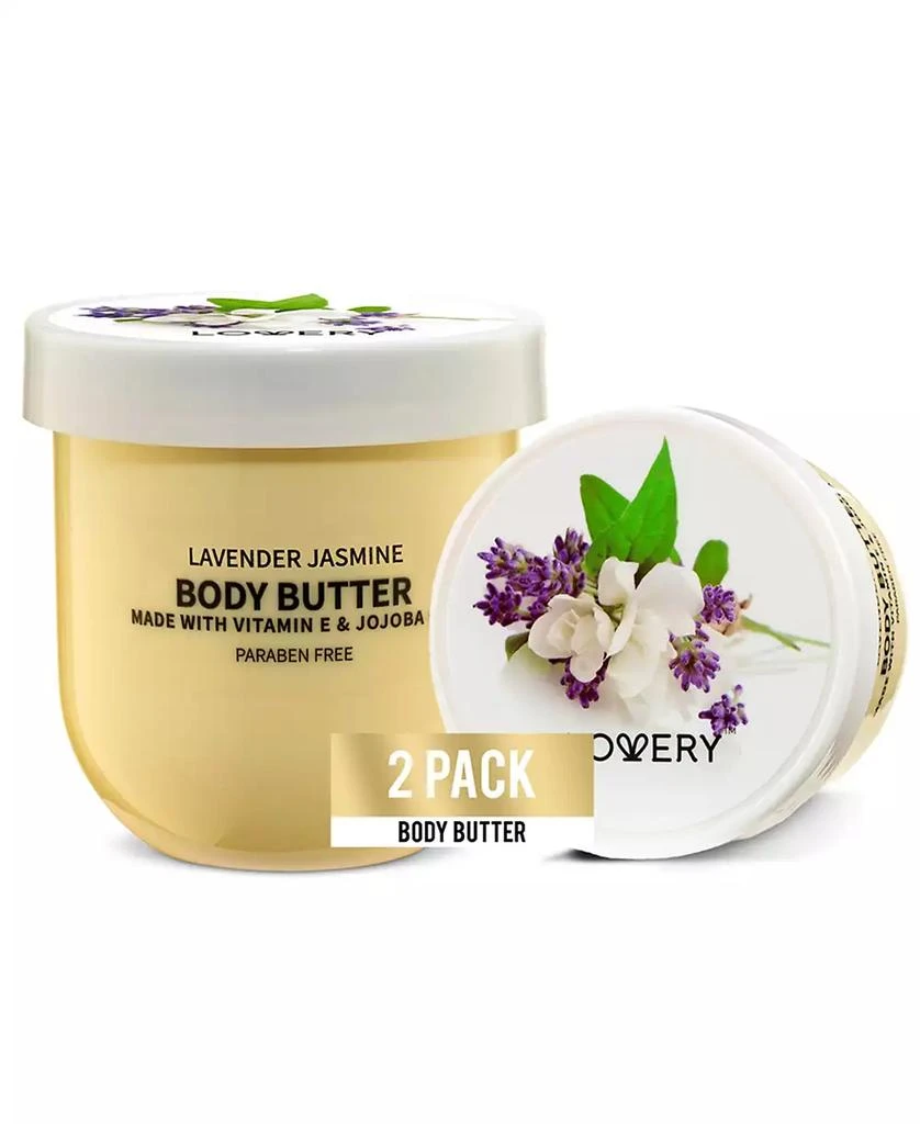 商品Lovery|Lavender Jasmine Body Butter, 2-Pk.,价格¥159,第1张图片