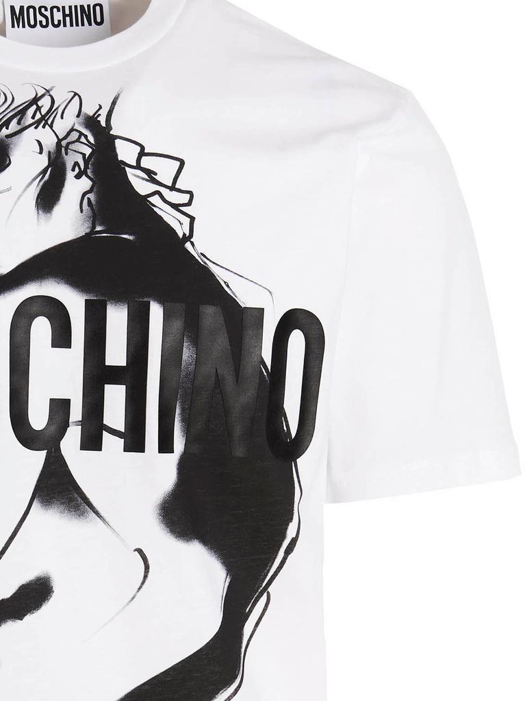 商品Moschino|Maxi print T-shirt,价格¥1419,第5张图片详细描述