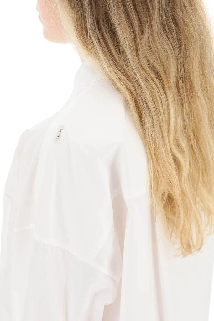 商品Max Mara|'MINA' COTTON POPLIN SHIRT,价格¥542,第5张图片详细描述
