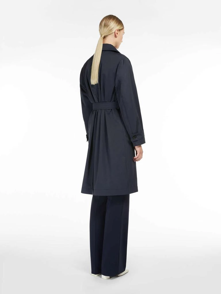商品Max Mara|Max mara studio - cotton trench coat,价格¥4023,第3张图片详细描述