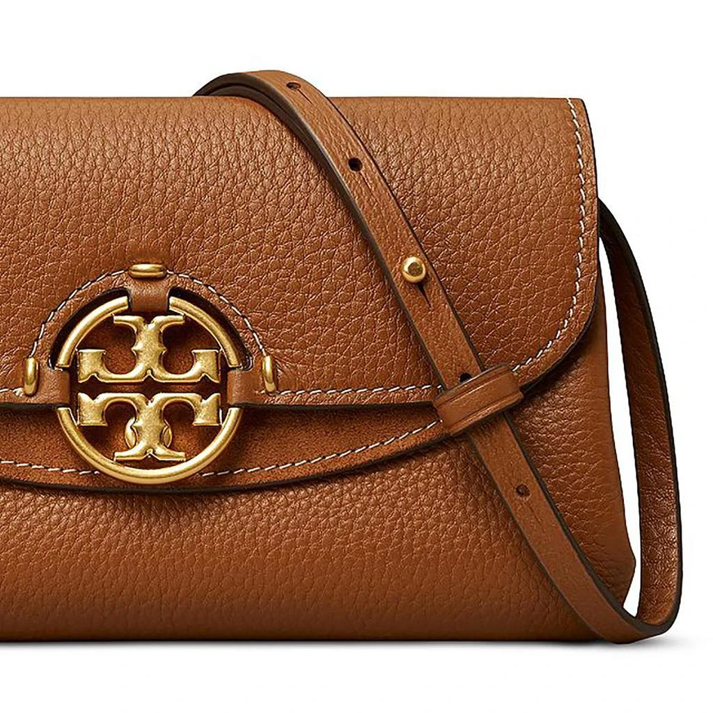 Tory Burch Miller Women's Pebbled Leather Crossbody Wallet 商品