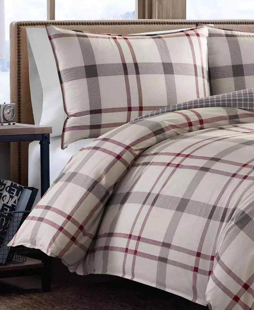 商品Eddie Bauer|CLOSEOUT! Portage Bay Cotton Reversible 3 Piece Comforter Set,价格¥1437,第3张图片详细描述