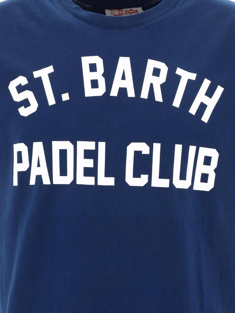 商品Mc2 Saint Barth|Mc2 Saint Barth Padel Club Printed Crewneck T-Shirt,价格¥487,第4张图片详细描述