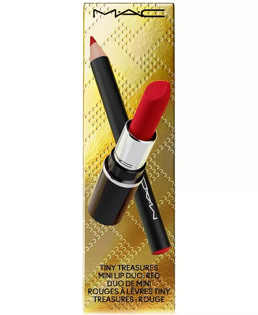 商品MAC|2-Pc. Tiny Treasures Mini Lipstick + Lip Liner Gift Set,价格¥154,第4张图片详细描述