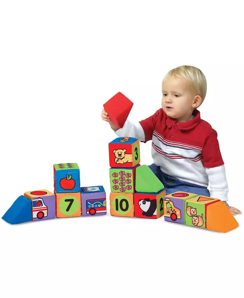 商品Melissa & Doug|Kids' Match & Build Toy Blocks,价格¥229,第2张图片详细描述