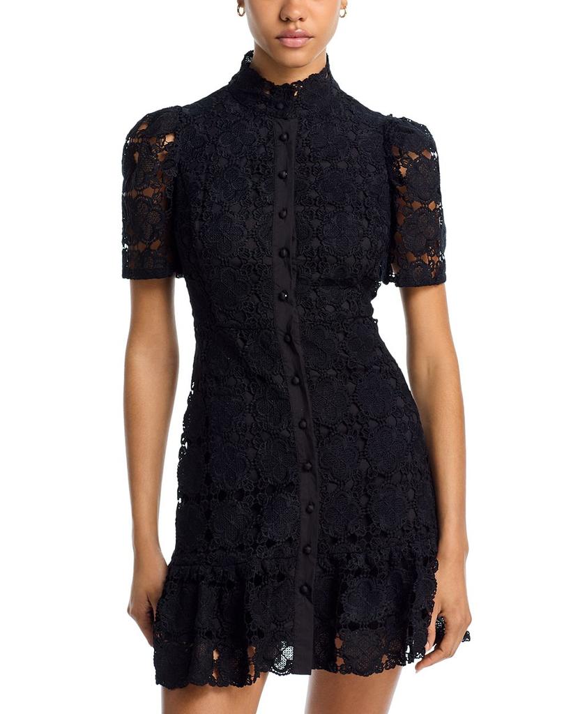 jaded london martini lace slip dress Emerald Green Midi Slip