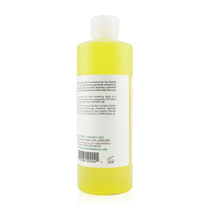 商品Mario Badescu|Mario Badescu 頸部背部祛痘美容液 神奇净脂美容液O(身体祛痘专用) 472ml/16oz,价格¥193,第3张图片详细描述