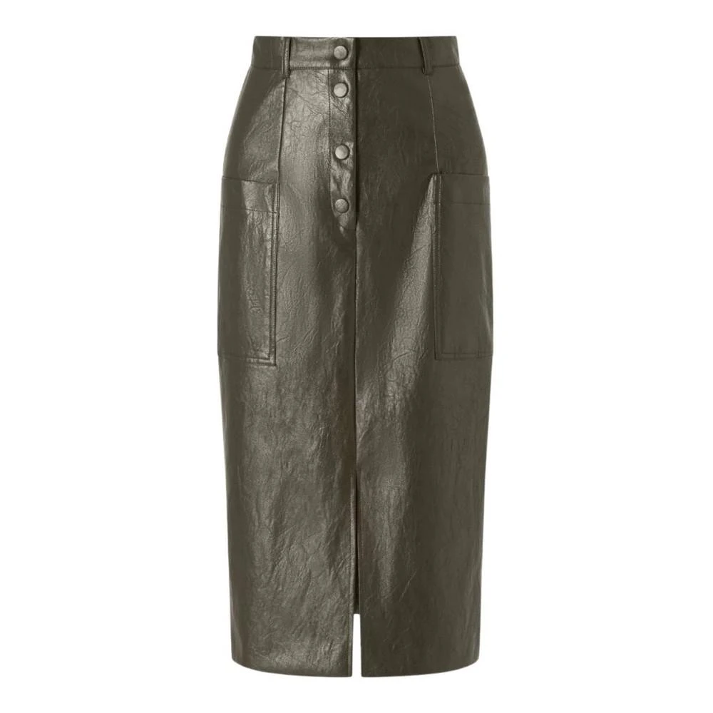 商品Marella|Marella Sequoia Faux Leather Skirt,价格¥1444,第1张图片