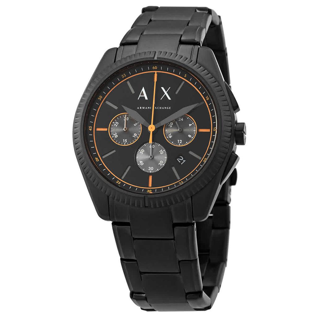 Armani Exchange Chronograph Quartz Black Dial Mens Watch AX2852商品第1张图片规格展示