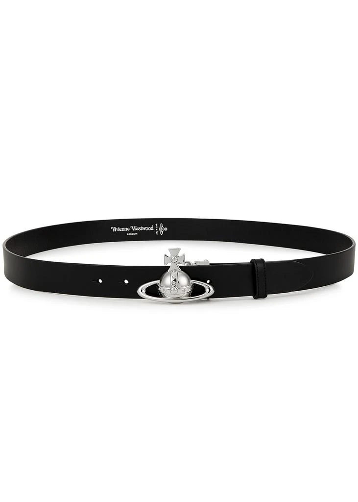 商品Vivienne Westwood|Orb leather belt,价格¥1977,第1张图片