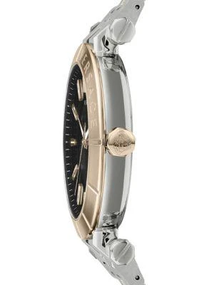 商品Versace|43MM Medusa Two Tone Stainless Steel Bracelet Watch,价格¥3600,第2张图片详细描述