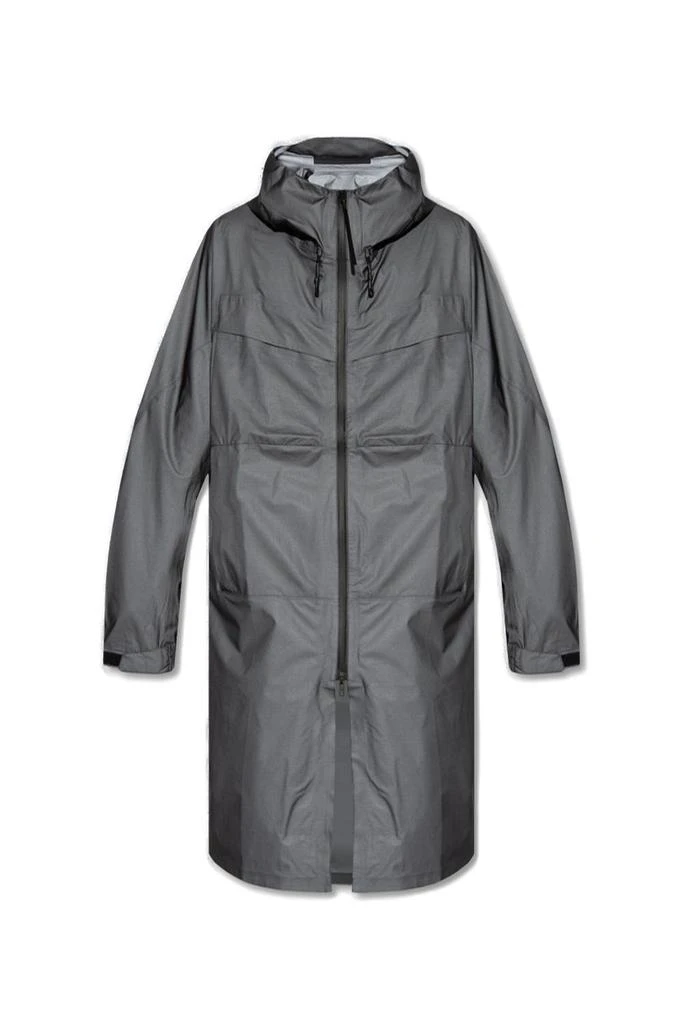 商品Y-3|Y-3 Knee Length Zip-Up Raincoat,价格¥2825,第1张图片