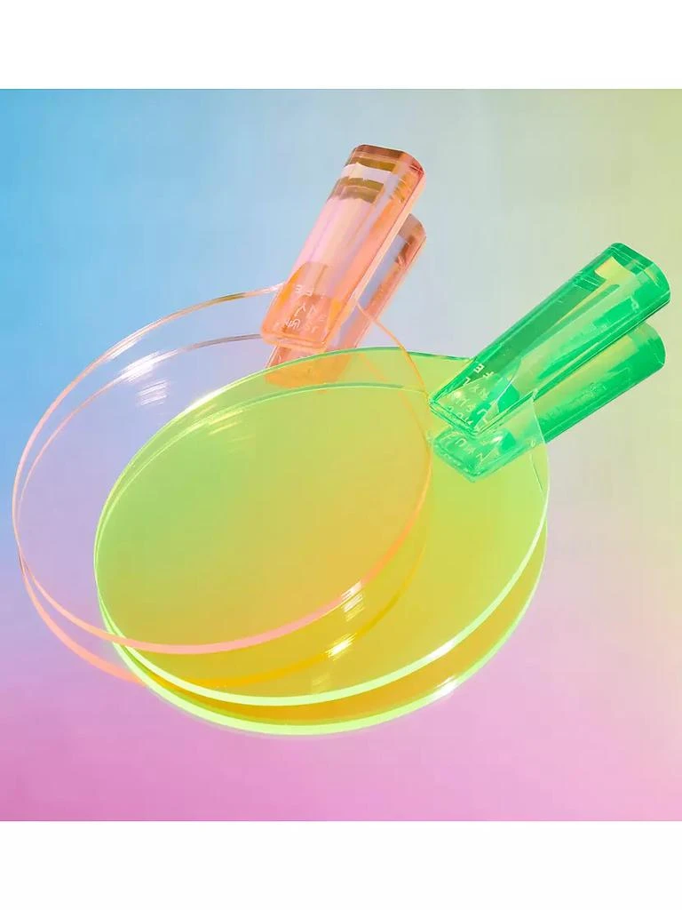Game On Lucite 4-Piece Table Tennis Paddles & Balls Set 商品
