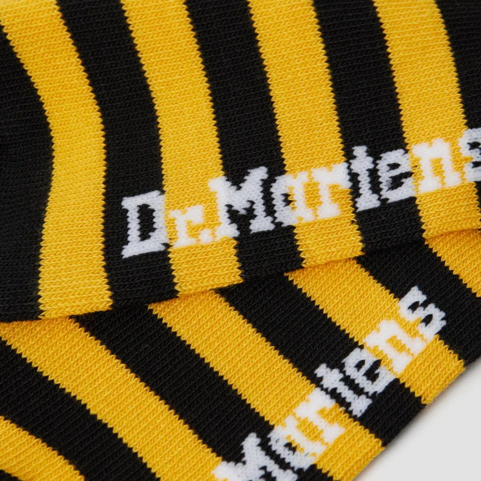商品Dr. Martens|DR. MARTENS STRIPED COTTON-BLEND SOCKS,价格¥69,第2张图片详细描述