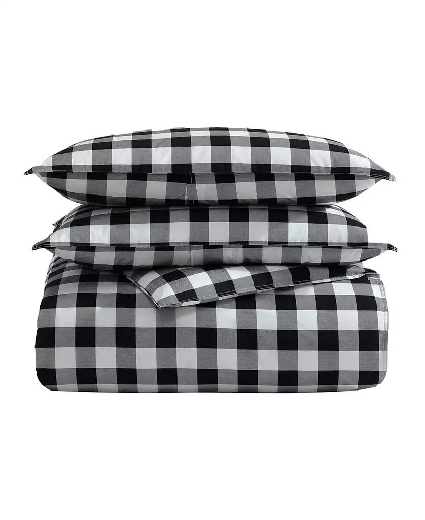 Mountain Plaid Cotton Reversible 2 Piece Duvet Cover Set 商品