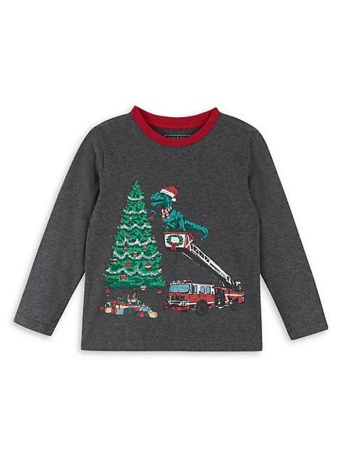 商品Andy & Evan|Little Boy's & Boys' Dino & Firetruck Sweater & Joggers Set,价格¥305,第3张图片详细描述