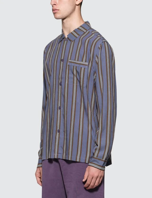 商品[二手商品] STUSSY|Cove Striped L/S Shirt,价格¥707,第2张图片详细描述