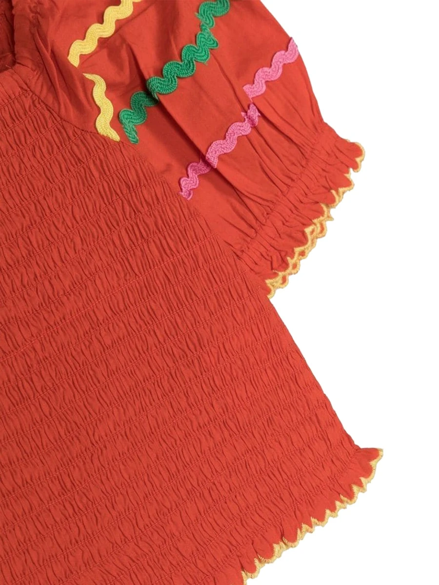 商品Stella McCartney|Stella McCartney 女童背心吊带 TS5A71KZ0142412 红色,价格¥707,第4张图片详细描述