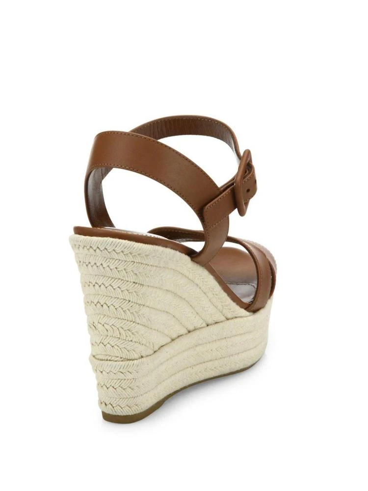 商品Sergio Rossi|Maui Leather Wedge Sandals,价格¥1727,第2张图片详细描述