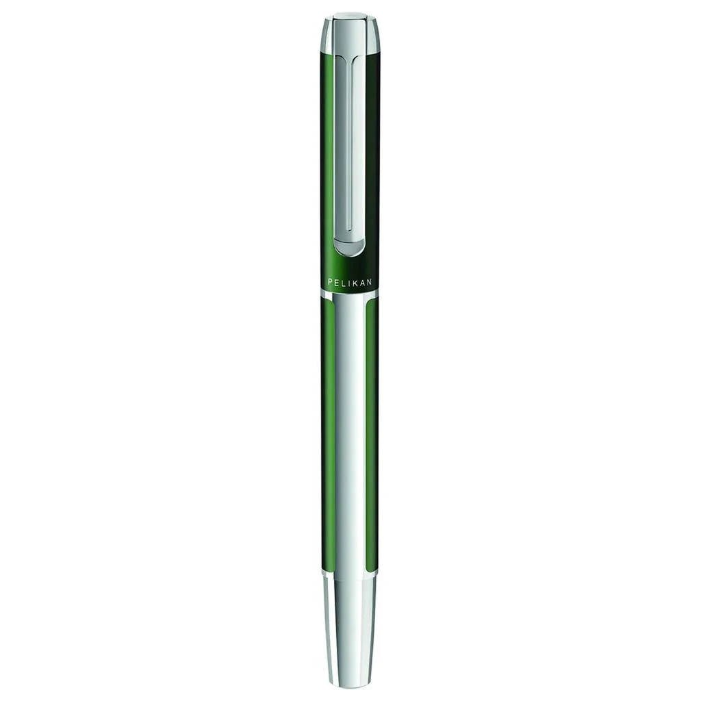 商品Pelikan|Pelikan Fountain Pen - Pura P40 Deep Green Aluminum Barrel, Fine Steel Nib | 817493,价格¥1131,第4张图片详细描述