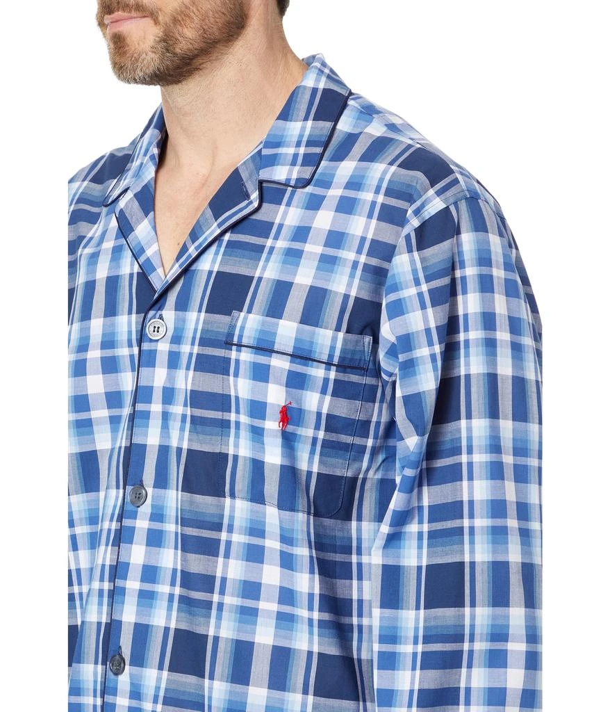 商品Ralph Lauren|Yarn-Dye Woven Long Sleeve PJ Shirt,价格¥256,第3张图片详细描述