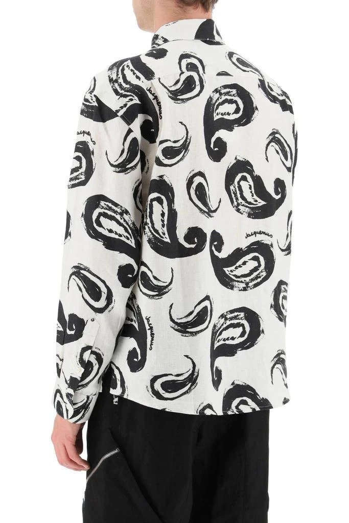 商品Jacquemus|'LA CHEMISE SIMON' LINEN SHIRT,价格¥1213,第4张图片详细描述