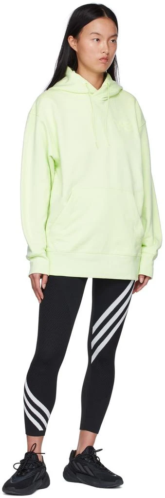 商品Y-3|Green Cotton Hoodie,价格¥497,第4张图片详细描述